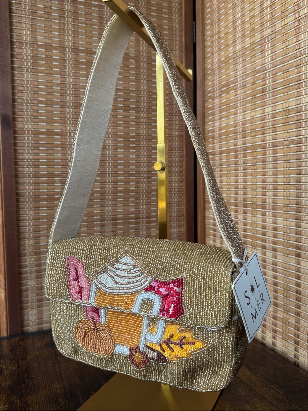 Sol and Mer PSL Beaded Purse